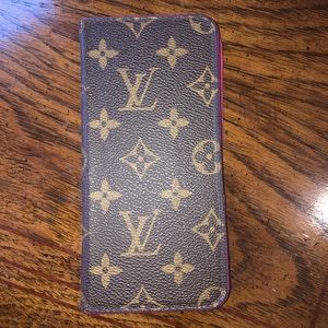 Authentic Louis Vuitton IPhone 7+ 8+ plus case